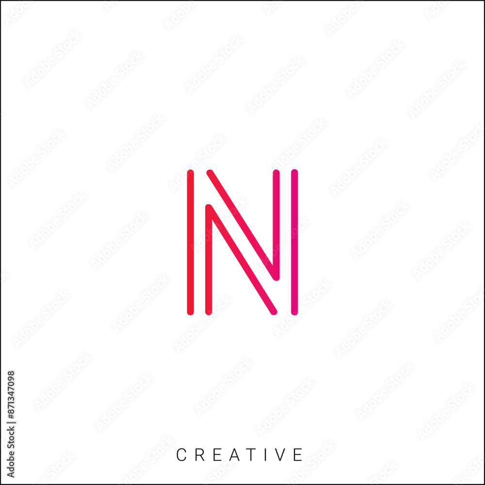 N Creative Latter Logo Design. By Custom Branding Logo. Creative Logo Design. Logo Template. Vector illustration. Modern Design. Monogram Design N Creative Latter Logo Design. By Custom Branding Logo. Creative Logo Design. Logo Template. Vector illustration. Modern Design. Monogram Design