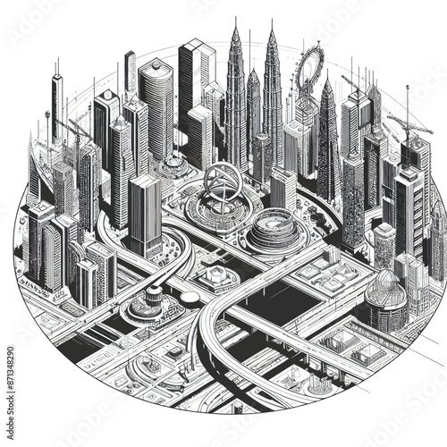 abstract  vector  about architect and architecture Adobe Illustrator Artwork