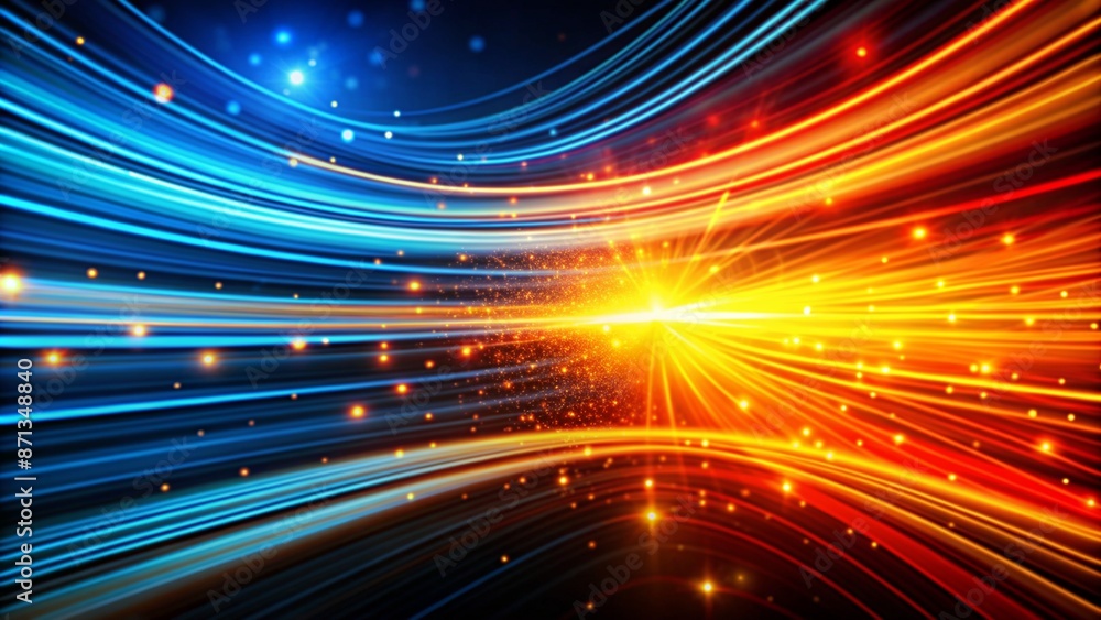 Fototapeta premium スピード感のある抽象背景 