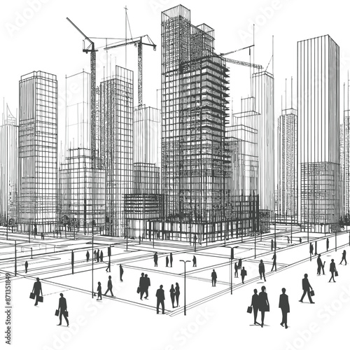  abstract  vector  about architect and architecture Adobe Illustrator Artwork