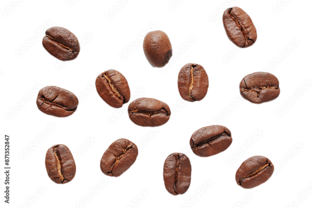 © komthong wongsangiam - Coffee beans isolated on white © komthong wongsangiam - Coffee beans isolated on white