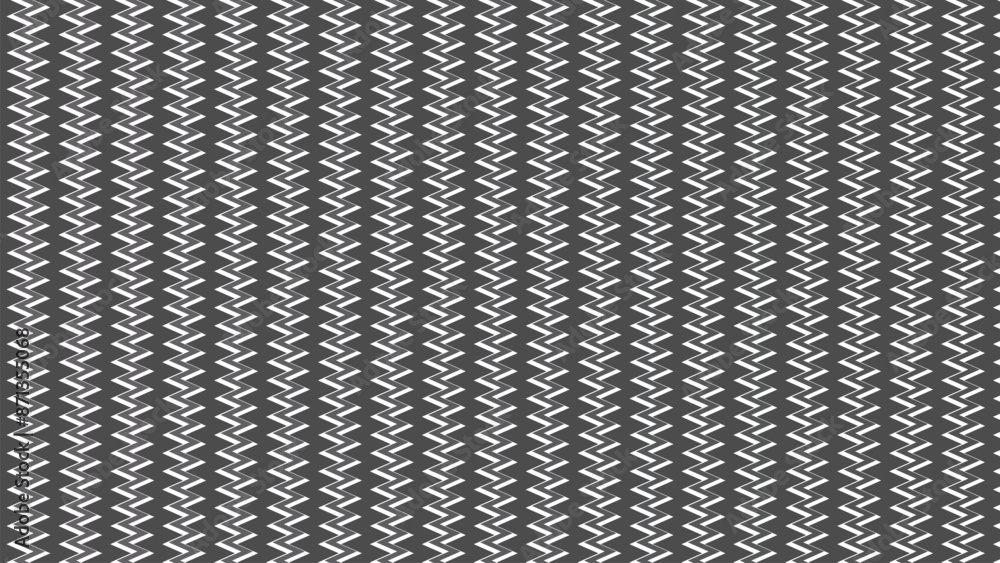 Gray zig zag seamless pattern background vector image Gray zig zag seamless pattern background vector image