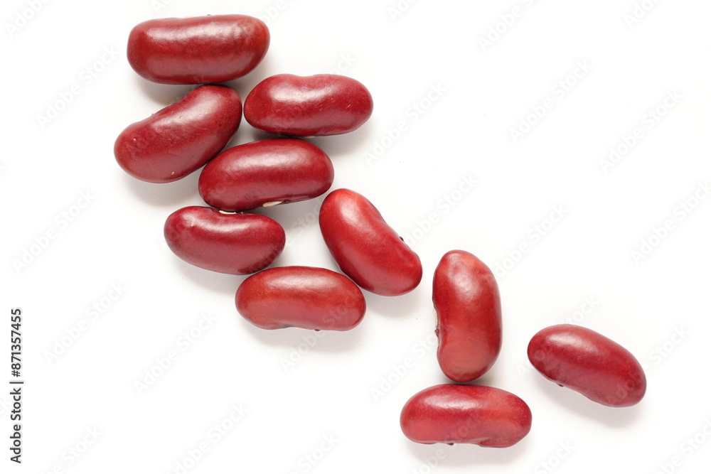 Isolated of red beans Isolated of red beans