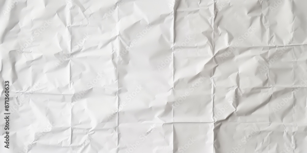 White Crumpled Paper Texture White Crumpled Paper Texture
