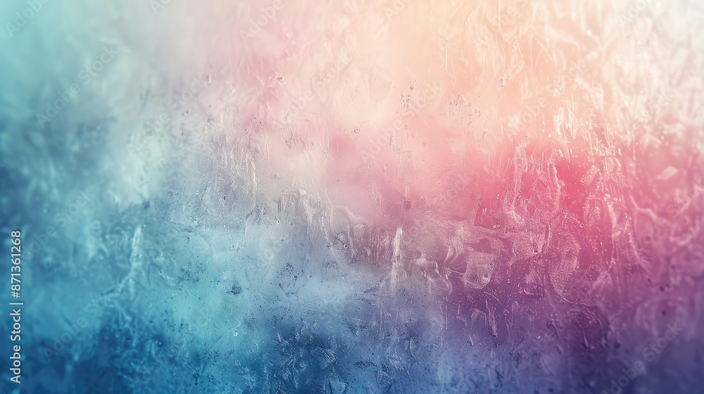 Fototapeta premium Gradient frosted glass effect virtual background, Gaussian blur