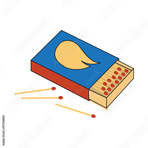 match box isolated 
