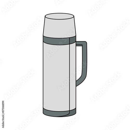 thermos isolated