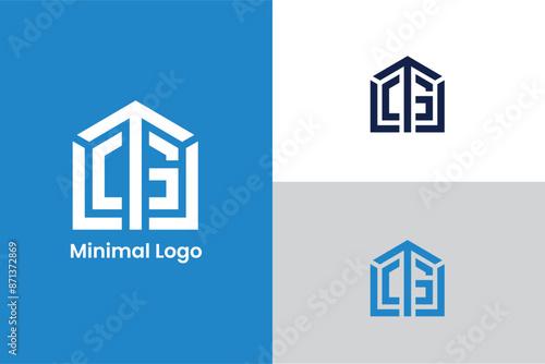 initial letter CG GC arrow icon home construction company logo, letter CG  for real estate agency, building reconstruction, skyscrapers, cityscape planning, apartment complex, construction 