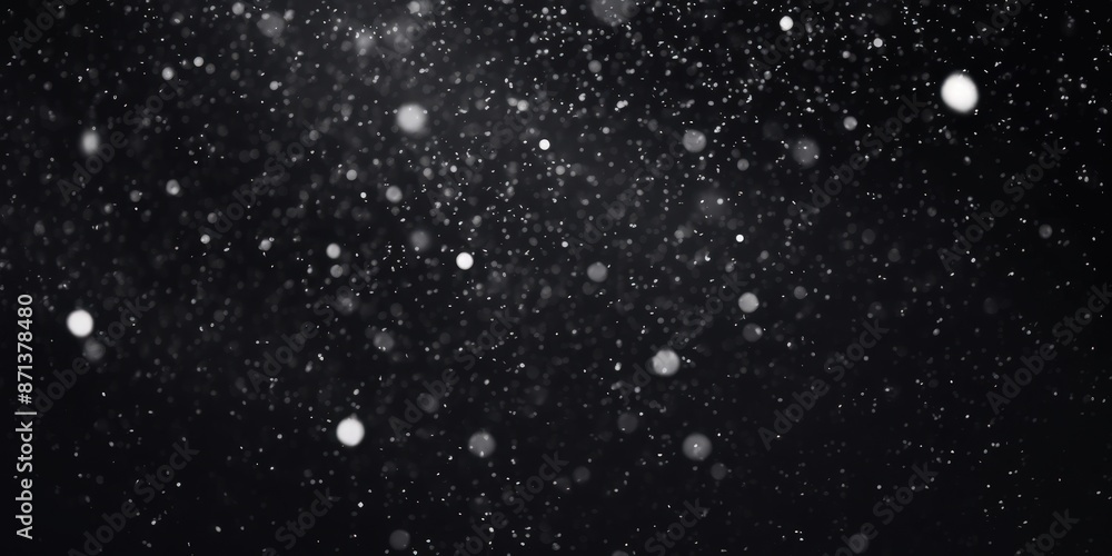 Abstract Snowfall Background Abstract Snowfall Background