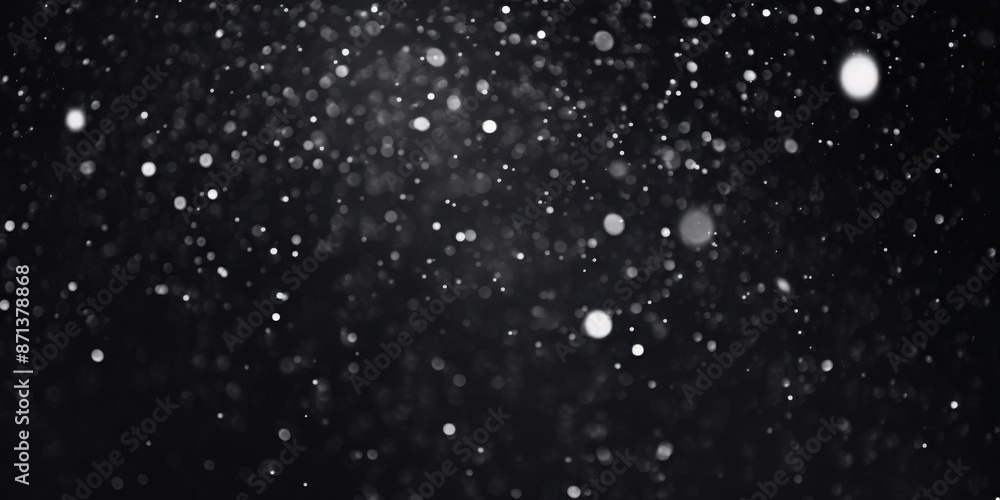 Abstract Snowfall Background Abstract Snowfall Background