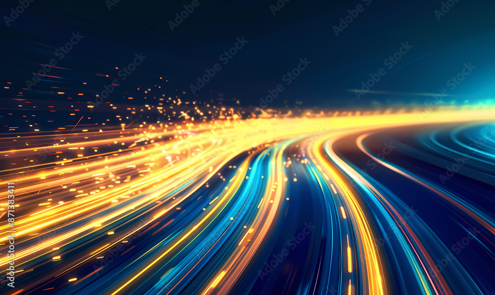 abstract background with light abstract background with light