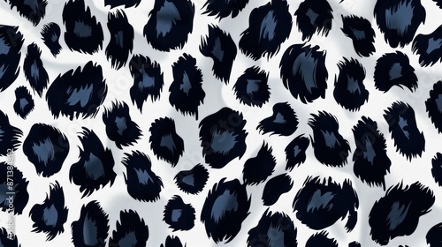pattern black panther print animal,seamless skin background texture fur abstract vector design panther black jungle fashion white spot fabric illustration cat camouflage repeat
