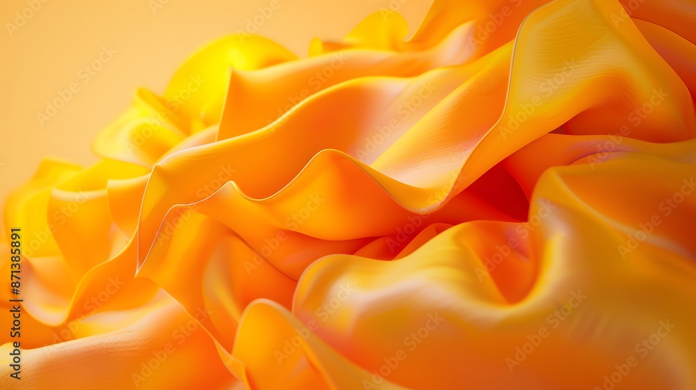 Obraz premium yellow geometric background