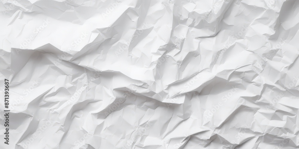 Abstract Wrinkled Paper Texture Abstract Wrinkled Paper Texture