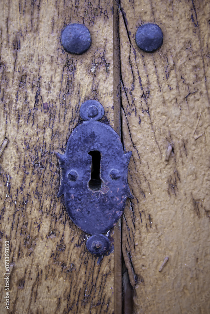 Old medieval lock