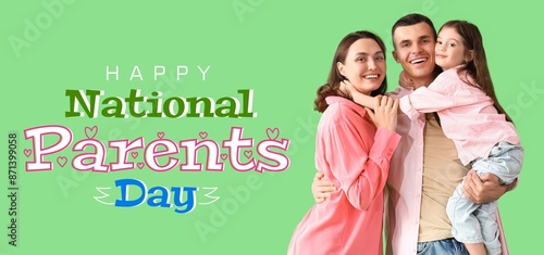 Banner for National Parents...