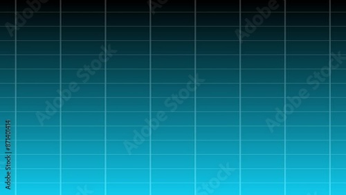 Cyan Vertical Grid Motion Background
