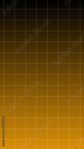 Orange Vertical Grid Motion Background