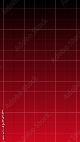 Red Vertical Grid Motion Background