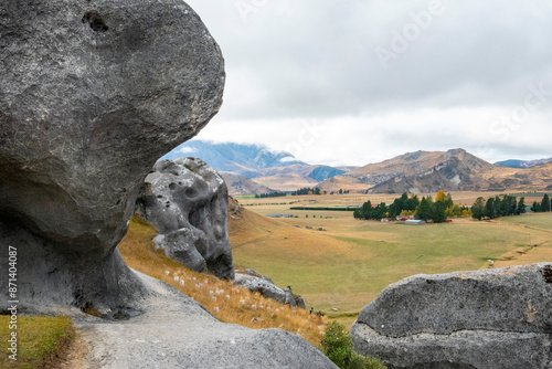 Castle Hill Rocks - New Zealand photo