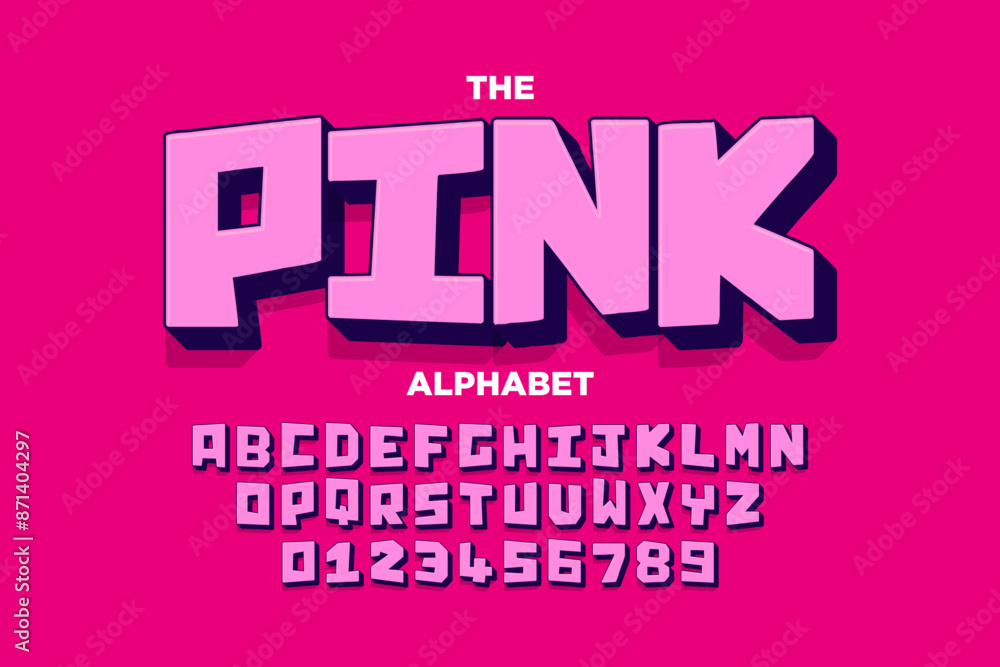 Modern playful alphabet letter and number set. funky font or typography. Vector bold font for poster, flyer, book cover, greeting card, product packaging, graphic print, etc. Modern playful alphabet letter and number set. funky font or typography. Vector bold font for poster, flyer, book cover, greeting card, product packaging, graphic print, etc.
