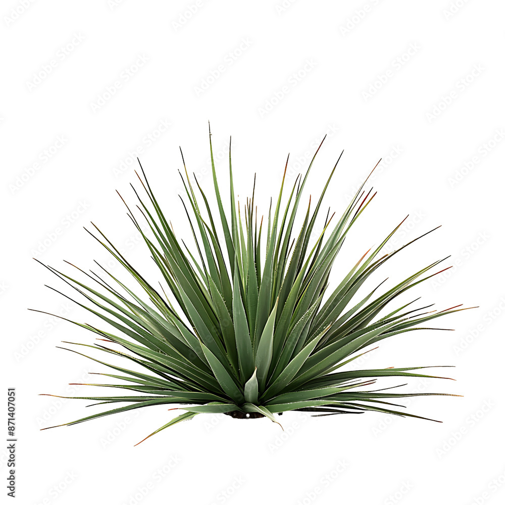 Agave Stricta on Transparent Background Cutout Agave Stricta on Transparent Background Cutout