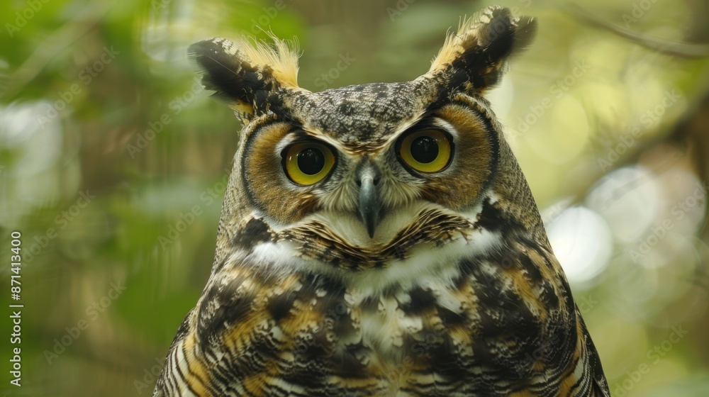 Fototapeta premium Great horned owl