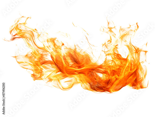 a close up of a fire