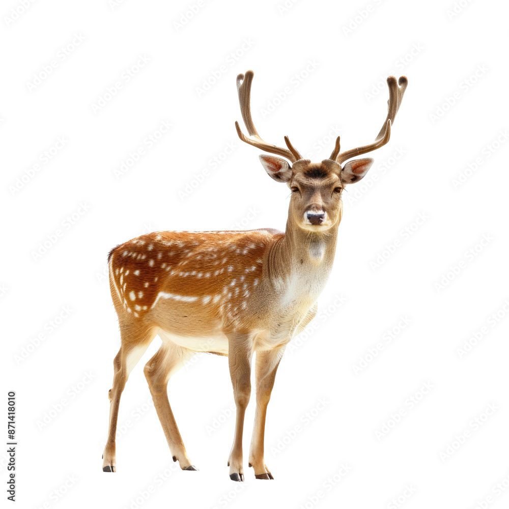 Photo of deer isolated on transparent background Photo of deer isolated on transparent background