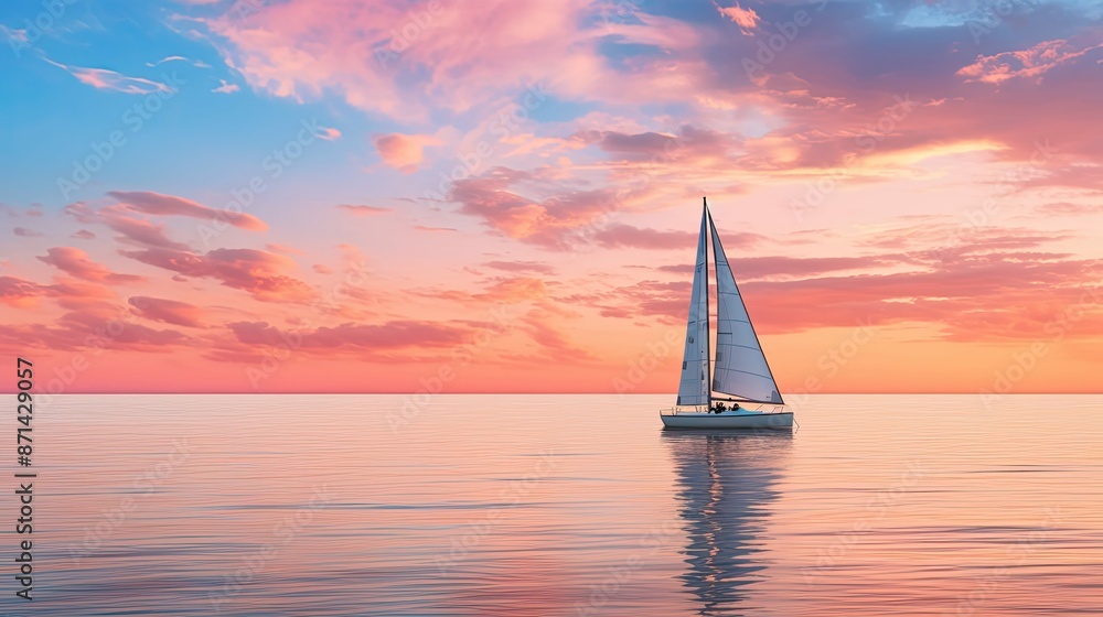 Fototapeta premium baby pastel sunset