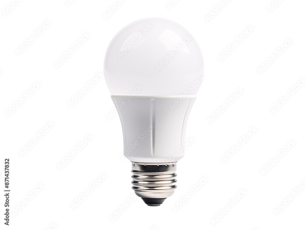 a light bulb with a white base a light bulb with a white base