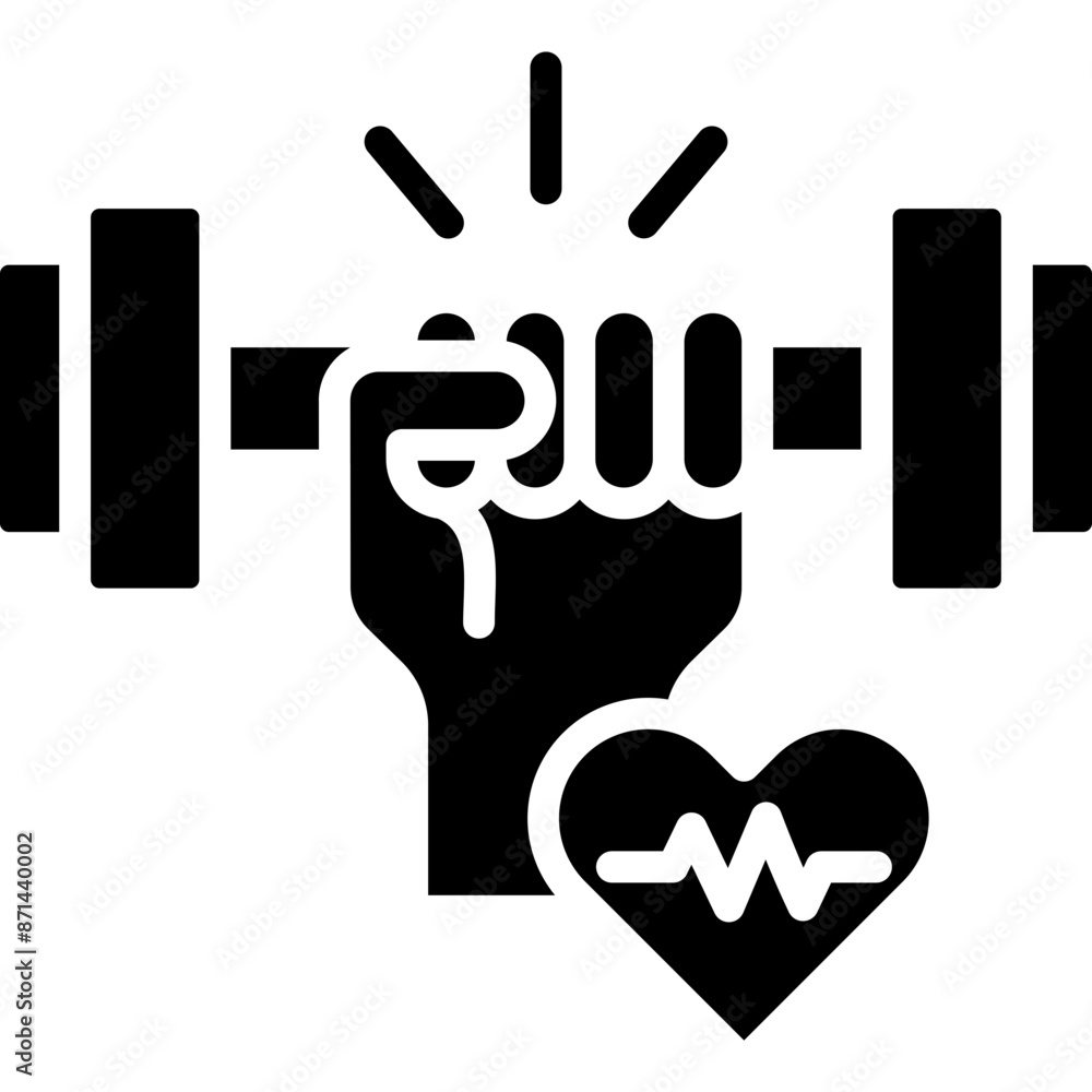 Obraz premium Exercise Icon