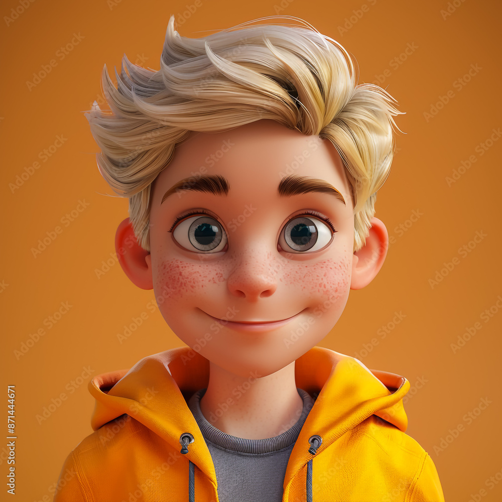 3D illustration Avatar of dentist 3D illustration Avatar of dentist