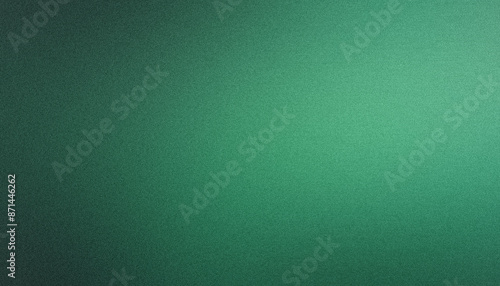 Green metallic gradient background with a grainy texture