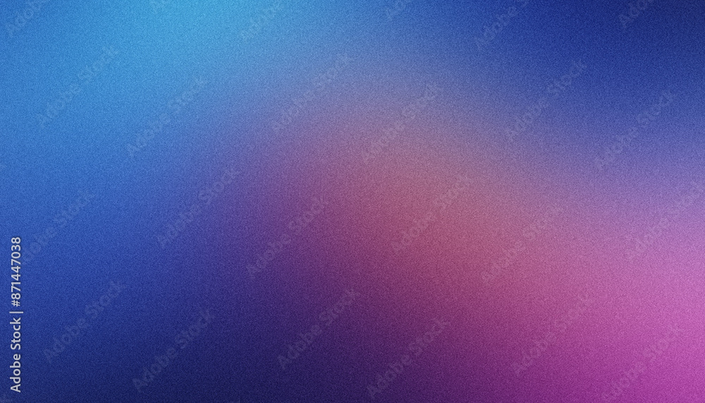 Abstract background with grainy texture fading from blue to pink Abstract background with grainy texture fading from blue to pink