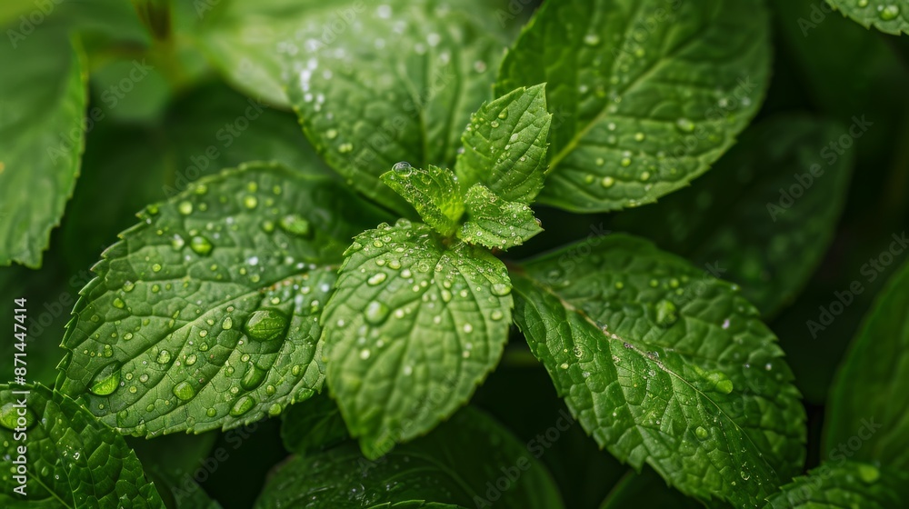A beautiful fresh green leaf covered with raindrops and highlighted by the sun. The plant has a beautiful expressive structure. A beautiful fresh green leaf covered with raindrops and highlighted by the sun. The plant has a beautiful expressive structure.