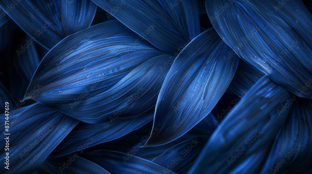Abstract blue Ti or Cordyline leaves texture pattern macro photography Abstract blue Ti or Cordyline leaves texture pattern macro photography