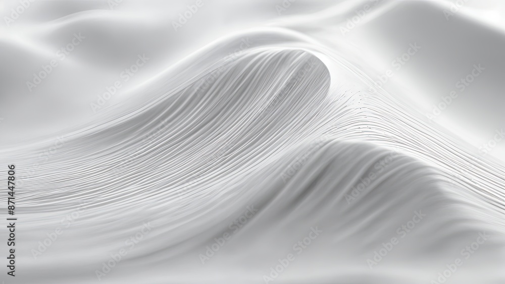 AI White Background Abstract - Landscape AI White Background Abstract - Landscape