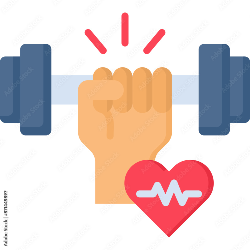 Obraz premium Exercise Icon