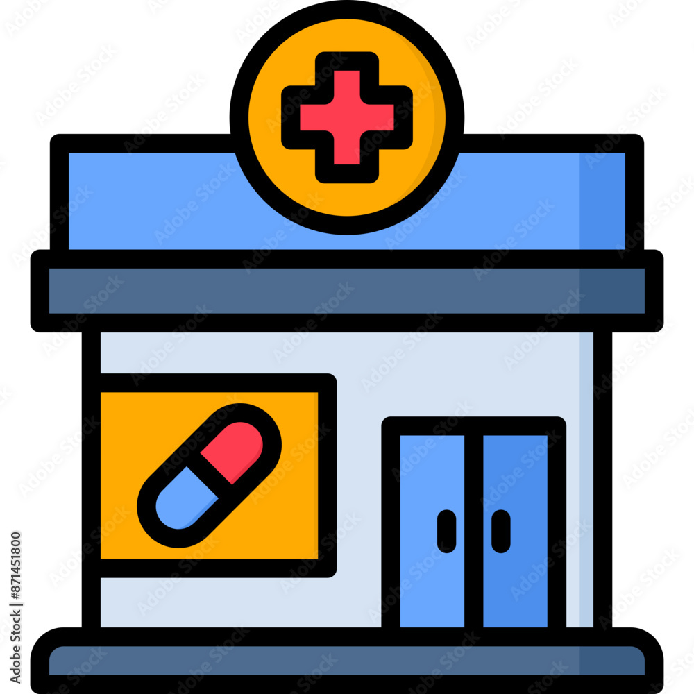 Obraz premium Pharmacy Icon