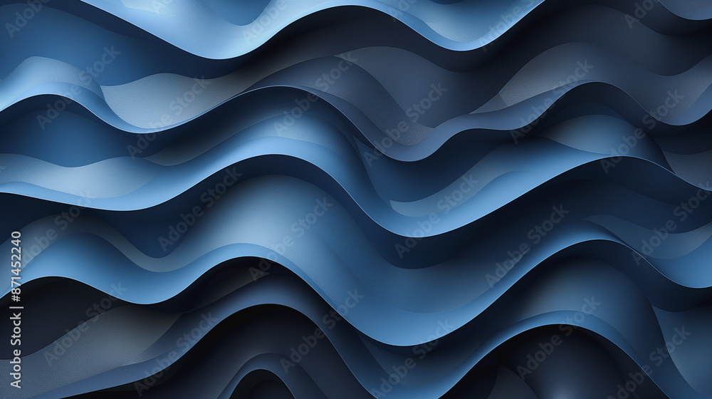 Abstract blue wavy lines in a seamless vector pattern for backgrounds and wallpapers Abstract blue wavy lines in a seamless vector pattern for backgrounds and wallpapers