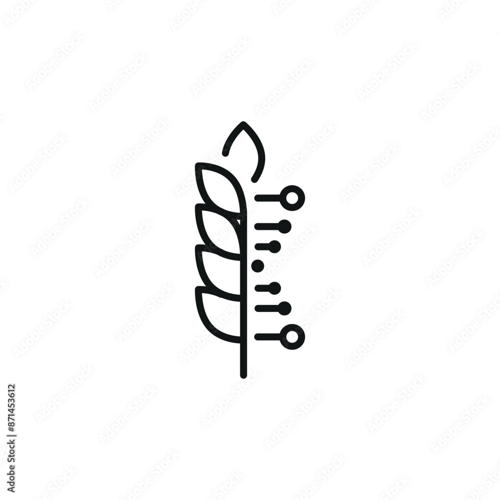 Wheat GMO icon. Simple wheat GMO icon for social media, app, and web design. Vector illustration. Wheat GMO icon. Simple wheat GMO icon for social media, app, and web design. Vector illustration.