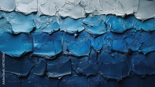 Abstract background paint textured blue clolor photo