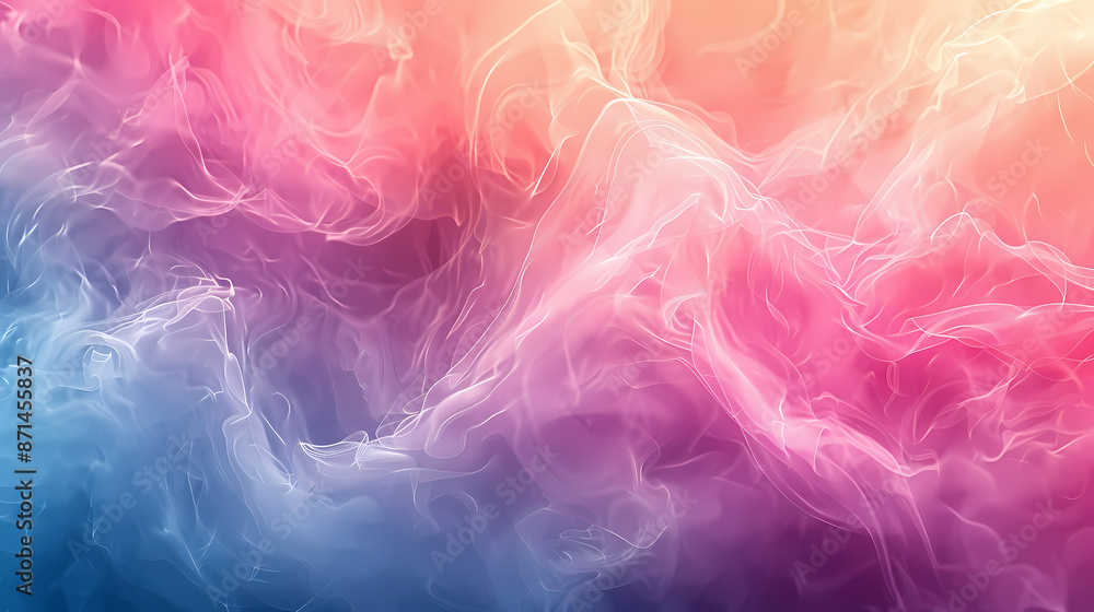 Abstract vibrant gradient with swirling pastel colors and soft fluid waves Abstract vibrant gradient with swirling pastel colors and soft fluid waves