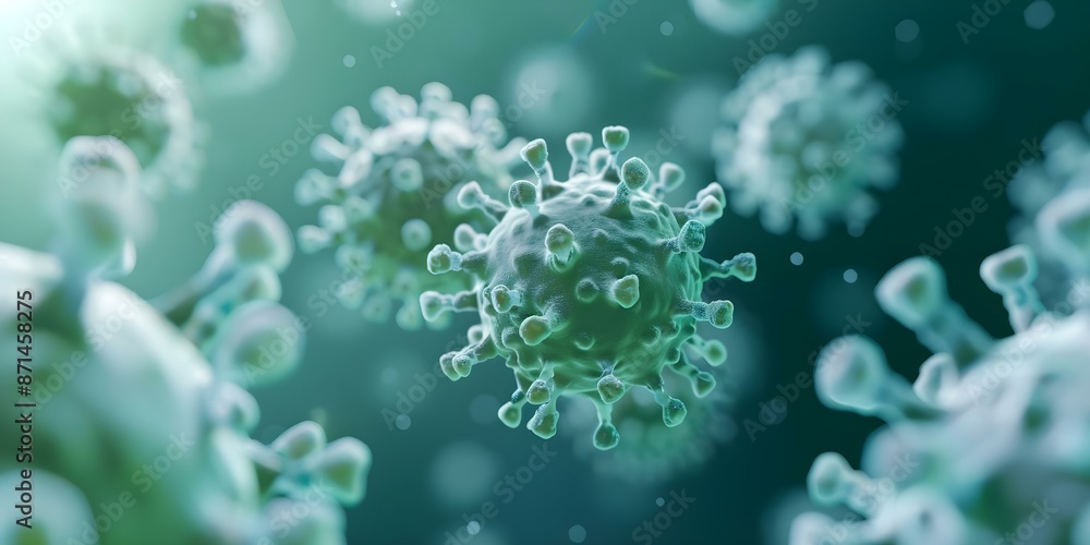 Close-up of Microorganisms on a Host in a Moist Environment. Concept Microorganisms, Close-up Photography, Host-Organism Interaction, Moist Environment, Biodiversity Close-up of Microorganisms on a Host in a Moist Environment. Concept Microorganisms, Close-up Photography, Host-Organism Interaction, Moist Environment, Biodiversity