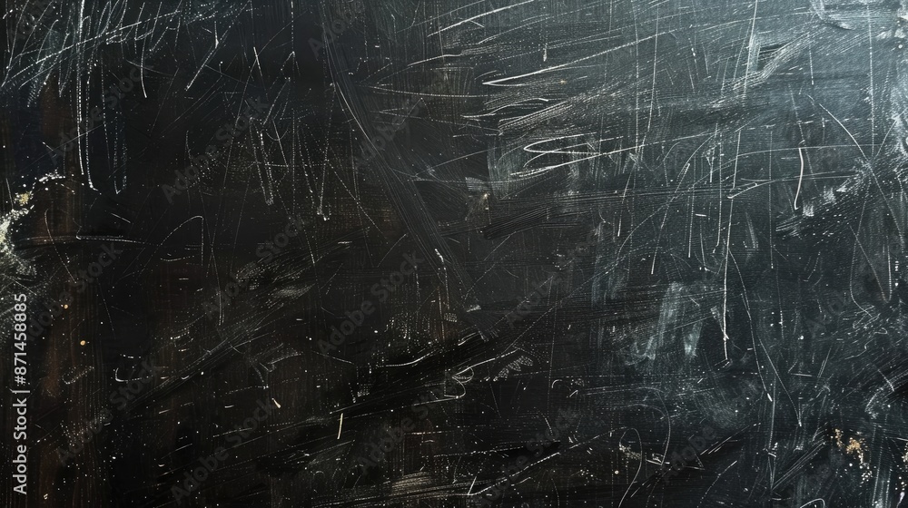 Chalk smudged on blackboard for design ideal for text or graphics academic theme Chalk smudged on blackboard for design ideal for text or graphics academic theme
