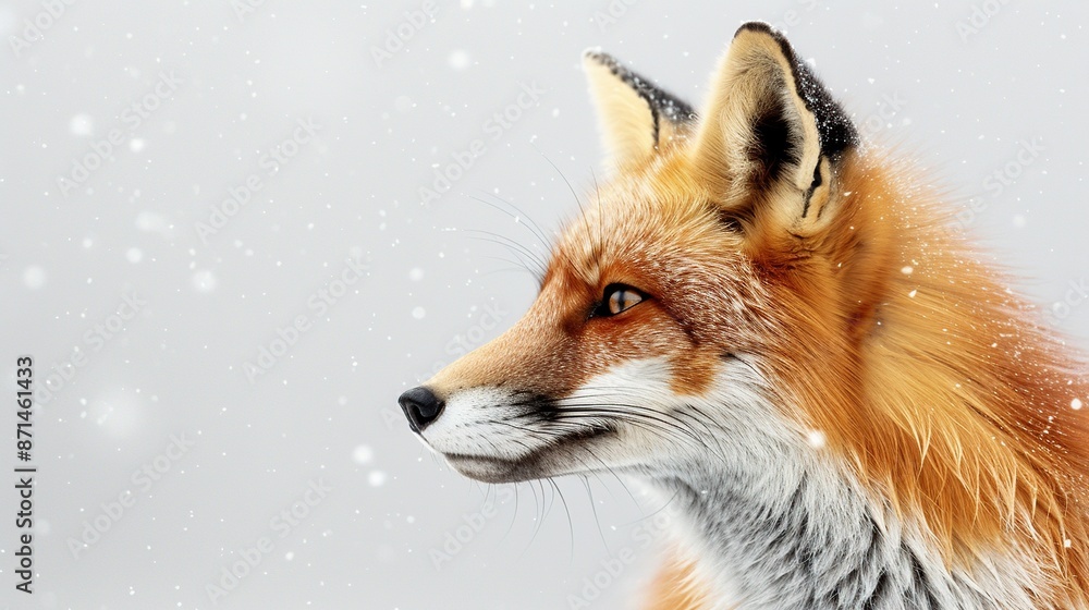 Red Fox in Winter Wonderland Red Fox in Winter Wonderland