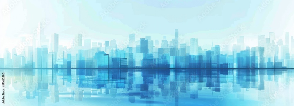 Abstract Vector Illustration, Futuristic blue Urban city Landscape with Advanced Smart City Technology, Graphic Resources, Wallpapers, Brochure, Websites, banner design, Advertising, web, background t Abstract Vector Illustration, Futuristic blue Urban city Landscape with Advanced Smart City Technology, Graphic Resources, Wallpapers, Brochure, Websites, banner design, Advertising, web, background t
