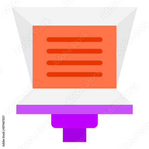 Teleprompter icon