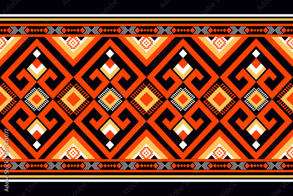 Geometric Ethnic Native Traditional local Aztec Vector Pattern design for background. Geometric Ethnic Native Traditional local Aztec Vector Pattern design for background.